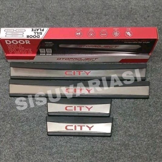 City Hatchback Aksesoris Door Sill Plate Sillplate Otoproject