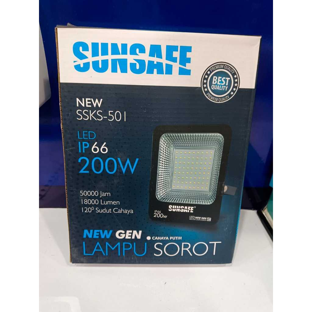 SUNSAFE KAP SOROT NEW GEN 200W PUTIH 501