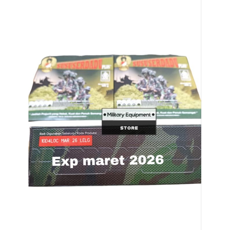 

susu serdadu jatah Tni exp maret 2026