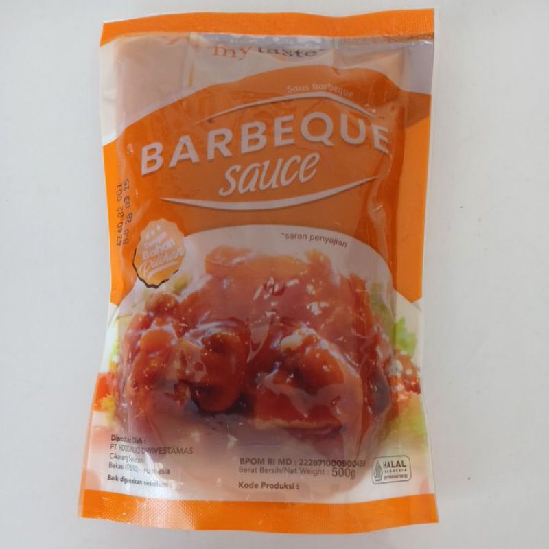 

Barbeque sauce 500gr my taste