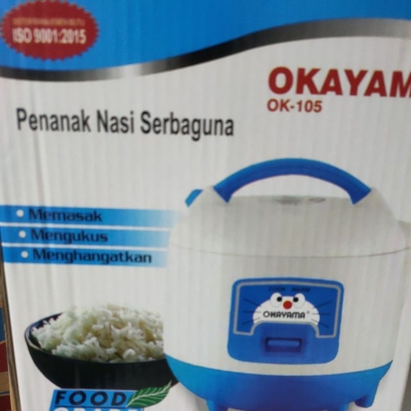 Rice Cooker 1.2Liter OKAYAMA OK-105 / magic com 1.2liter OK-105