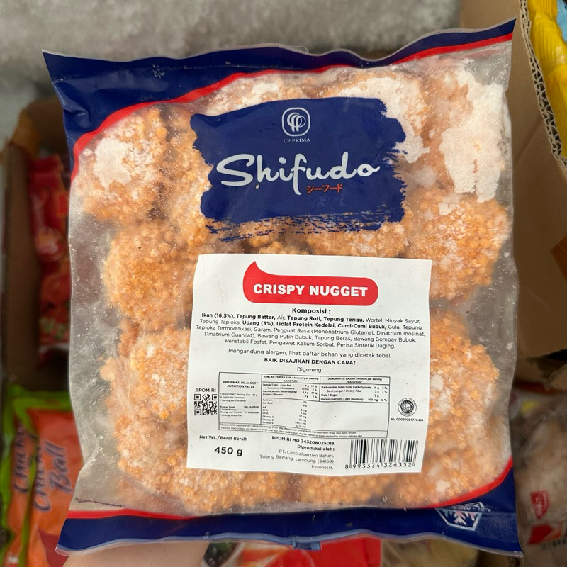 

Shifudo Crispy Nugget 500gr