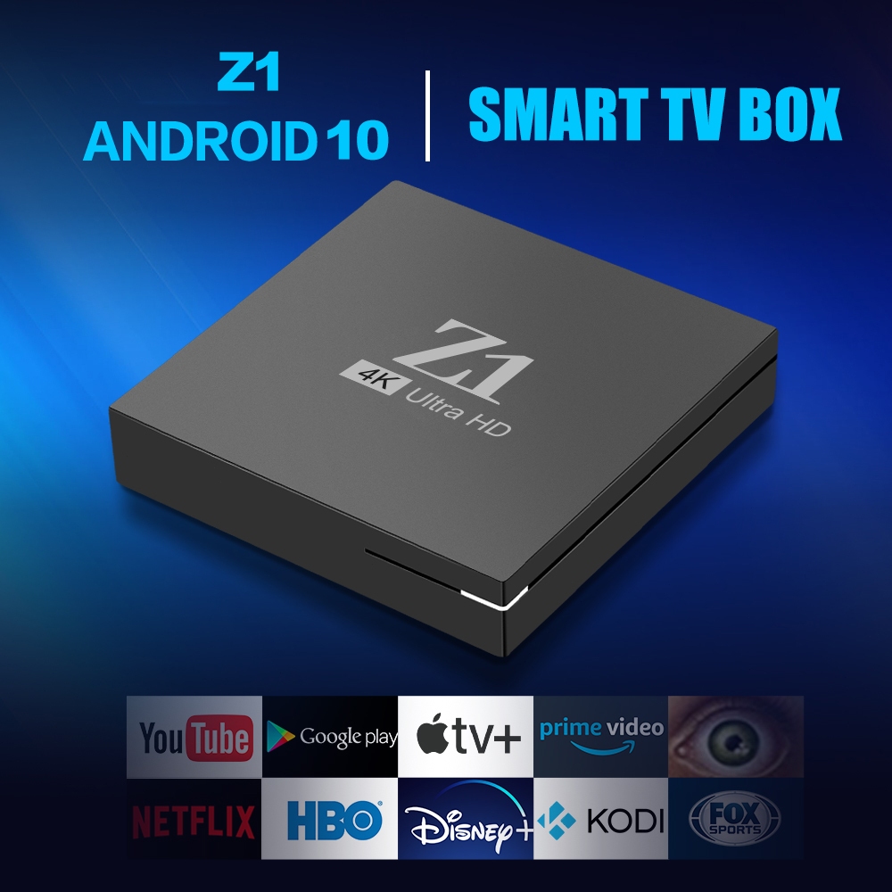 Android TV Box Z1 Unlocked Google TV Google Voice Control Bluetooth Ram 2GB Rom 16GB STB Unlock
