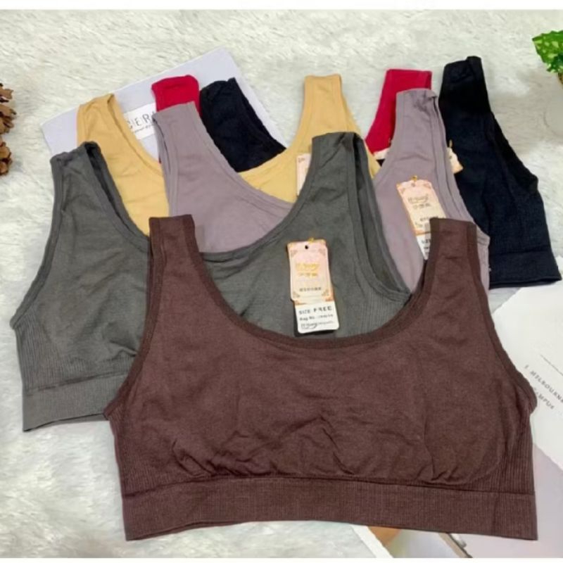 3pcs Miniset Wanita Dewasa Bahan Rajut Murah Jumbo