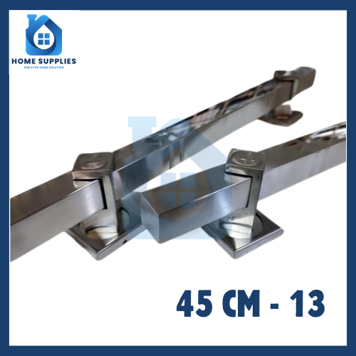 Gagang Pintu Kupu Tarung Stainless Murah 45cm - 13
