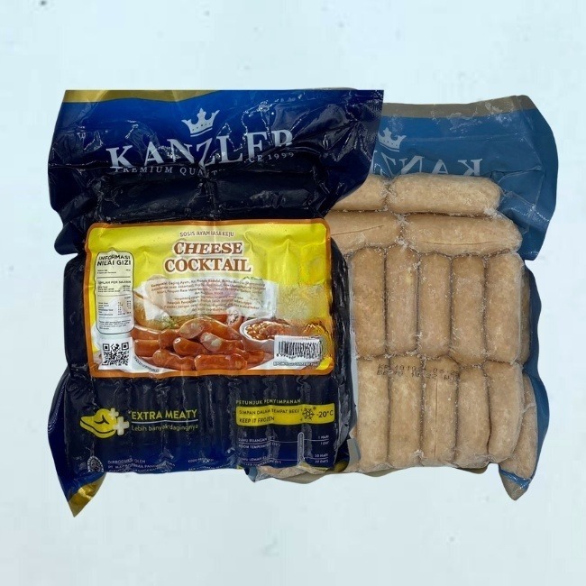 

Kanzler Sosis Cheese Cocktail 500gr