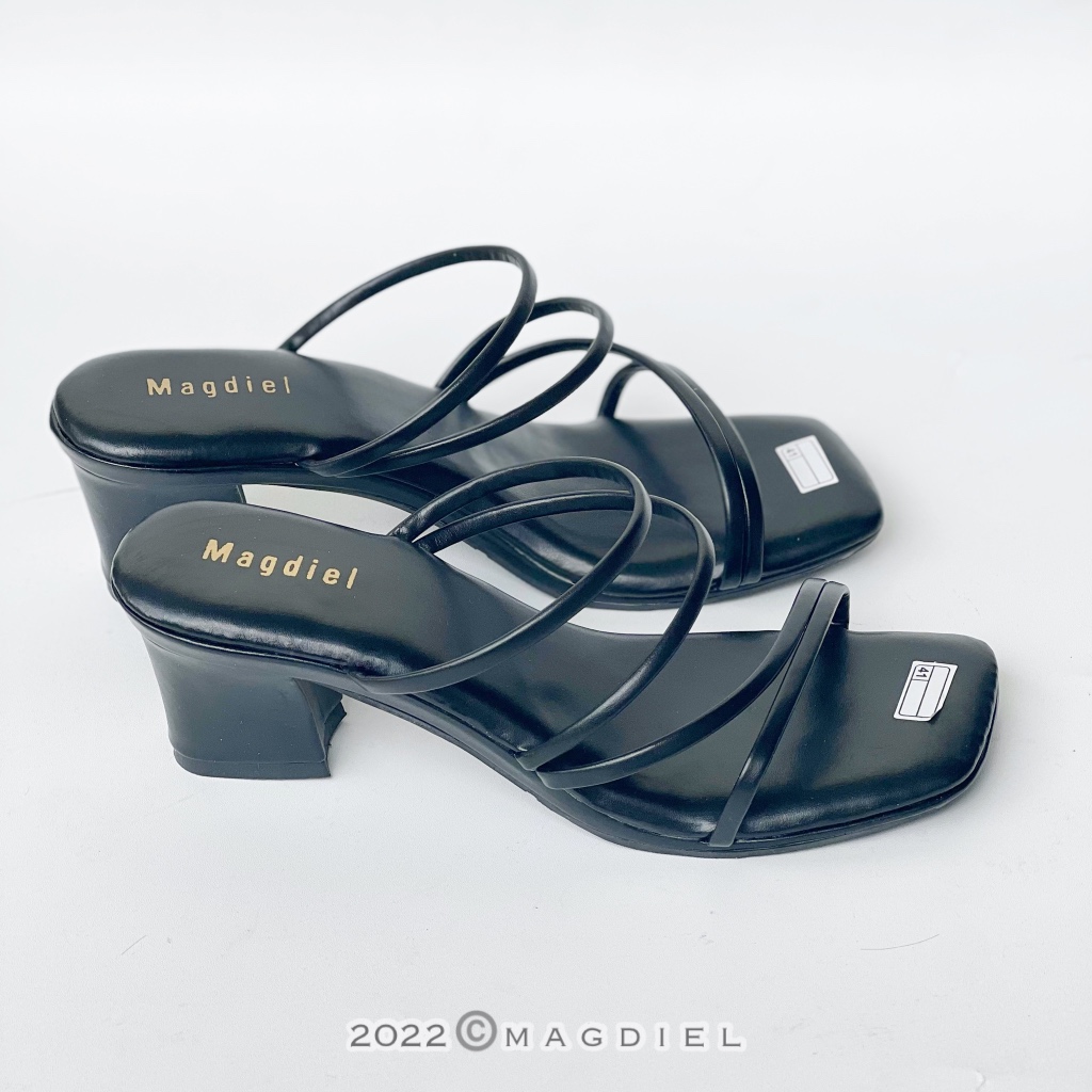 RECOMMENDED Magdiel - Valen Heels Tali Wanita / Sandal Wanita Hak Tahu 5 cm KEKINIAN