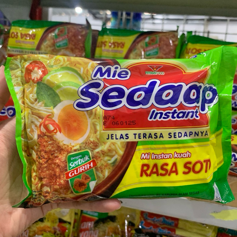 

Sedaap Soto Mie Instan 1Pcs