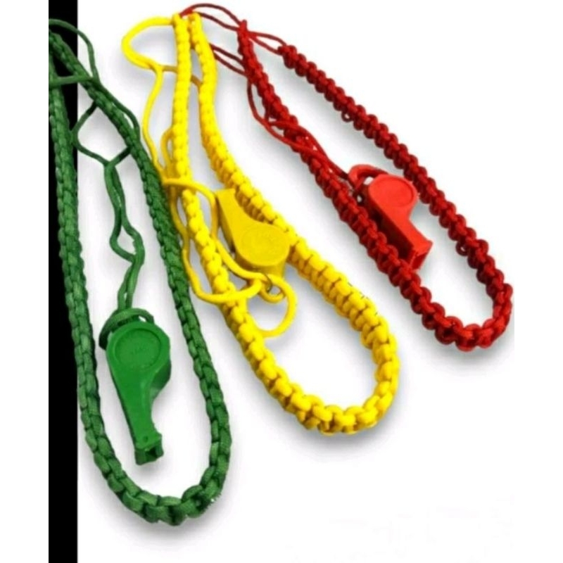 Tali pluit +Pluit Pramuka SD SMP SMA kecil