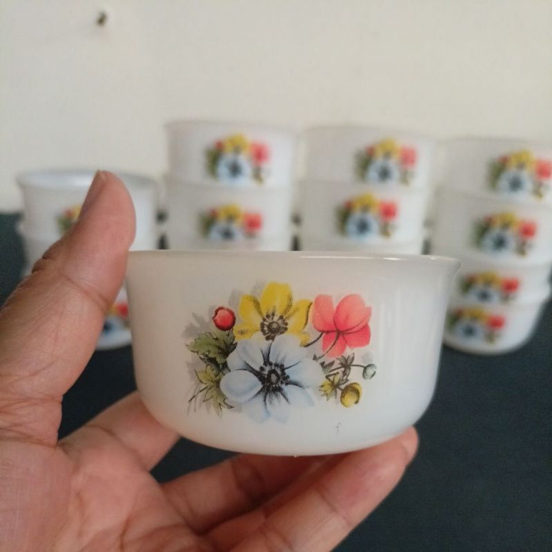 Mangkok mini/ Ramekin Arcopal France