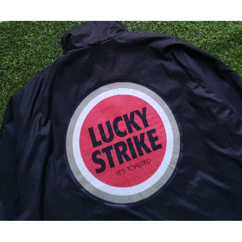 JAKET ANORAK CAGOULE LUCKY STRIKE ORIGINAL BIG LOGO REMAKE DTF