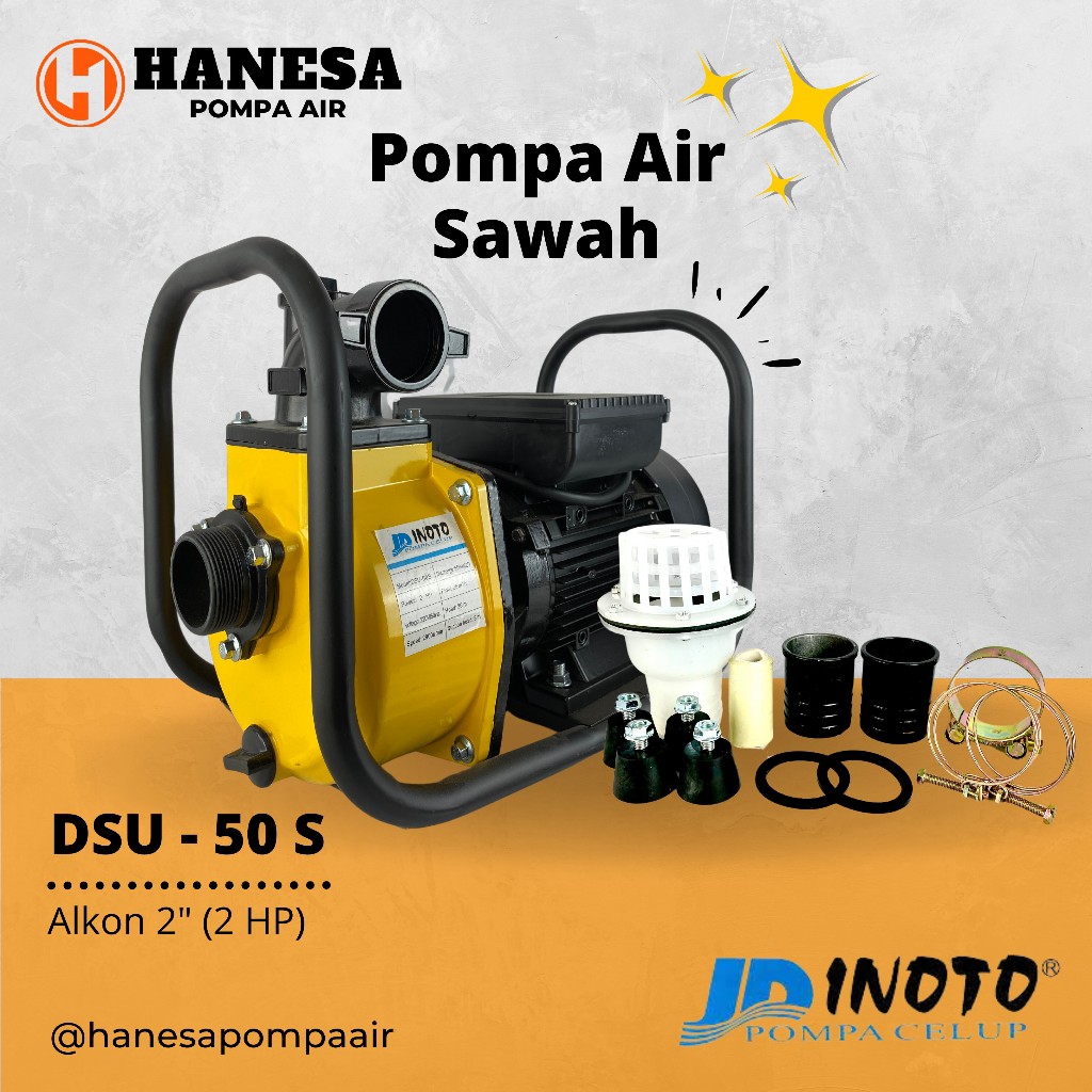 INOTO DSU-50 S 2" (2 HP) - Pompa Air Sawah