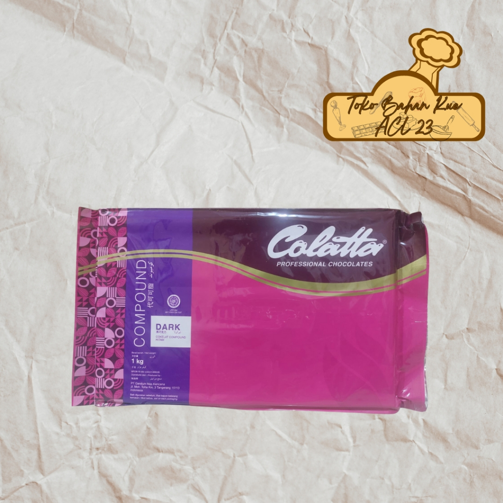 

Coklat Batang Colatta/Colatta/Compound Dark Chocolates/Profesional Chocolates Compound 1Kg