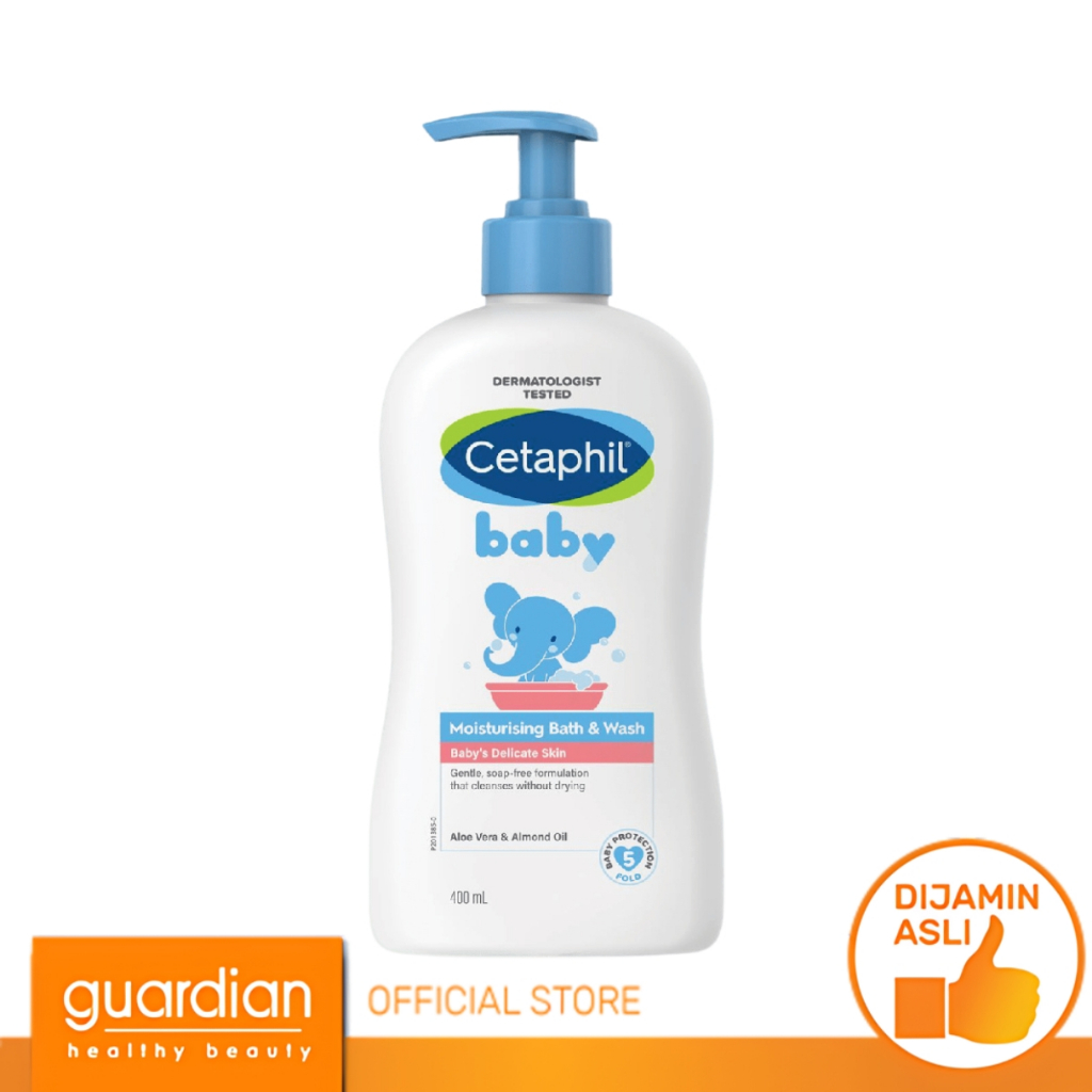 CETAPHIL BABY Moisturising Bath & Wash 400ml Perawatan Sabun Mandi dan Shampo Bayi