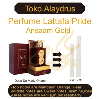 Decant Ansaam Gold & ansaam Silver 3 ml 5ml 10 ml