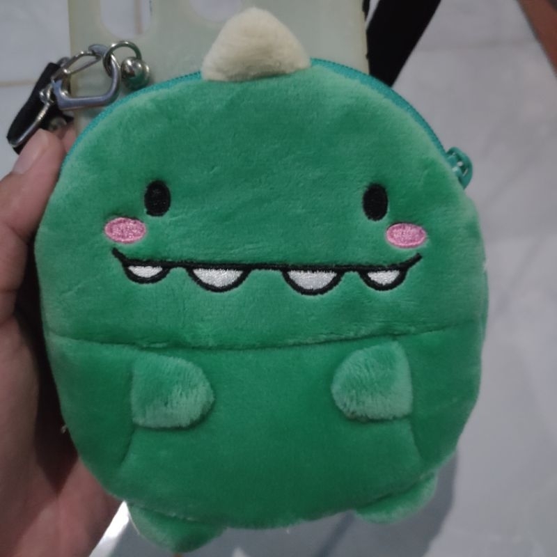 Case Casing Dino Cae Lucu Dino Hijau Case Tas