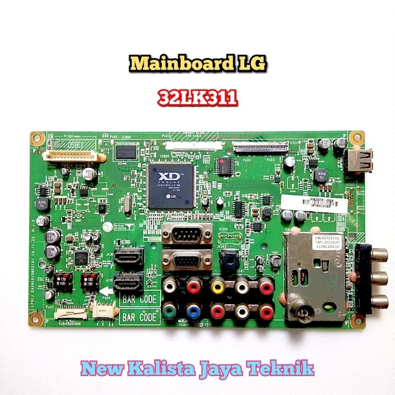 MAINBOARD TV LG 32LK311 ORIGINAL EAX64045802 MB LG 32LK311 MOTHERBOARD 32LK311 MB 32LK311 MESIN TV 3