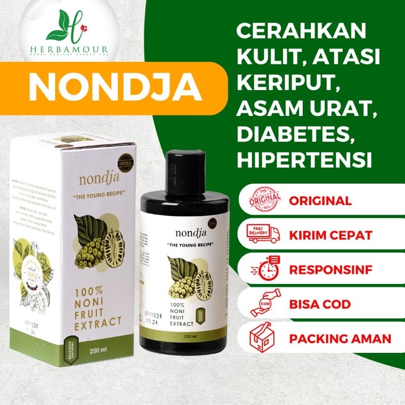 

[DISTRIBUTOR RESMI] HERBALOV NONDJA - EKSTRAK FERMENTASI MENGKUDU/ BUAH NONI / BUAH PACE HERBAMOUR - MENURUNKAN KOLESTEROL DAN GULA DARAH