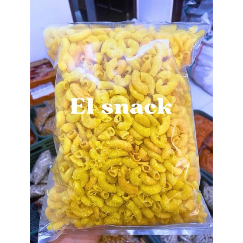 

1KG MAKARONI BANTET ORIGINAL RASA GURIH ASIN / makaroni pipa 1kg rasa original asin sepat makaroni 1000gram by makaronisos snack food