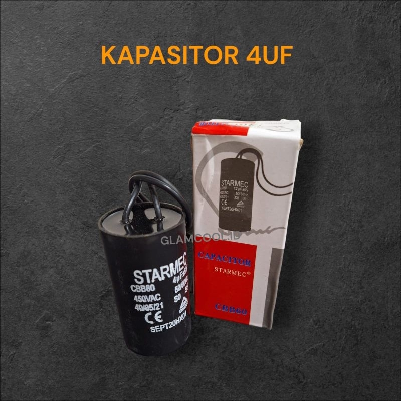 KAPASITOR MESIN CUCI  4uf SMC CAPASITOR 4UF KAPASITOR 10 MIKRO