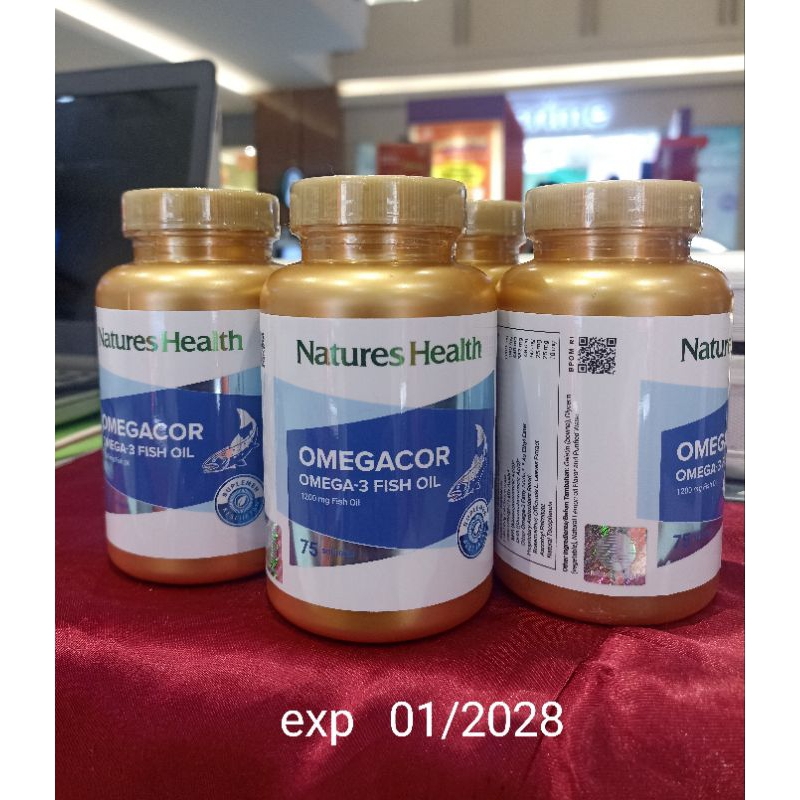 Natures Health Omegacor 75 sofgel