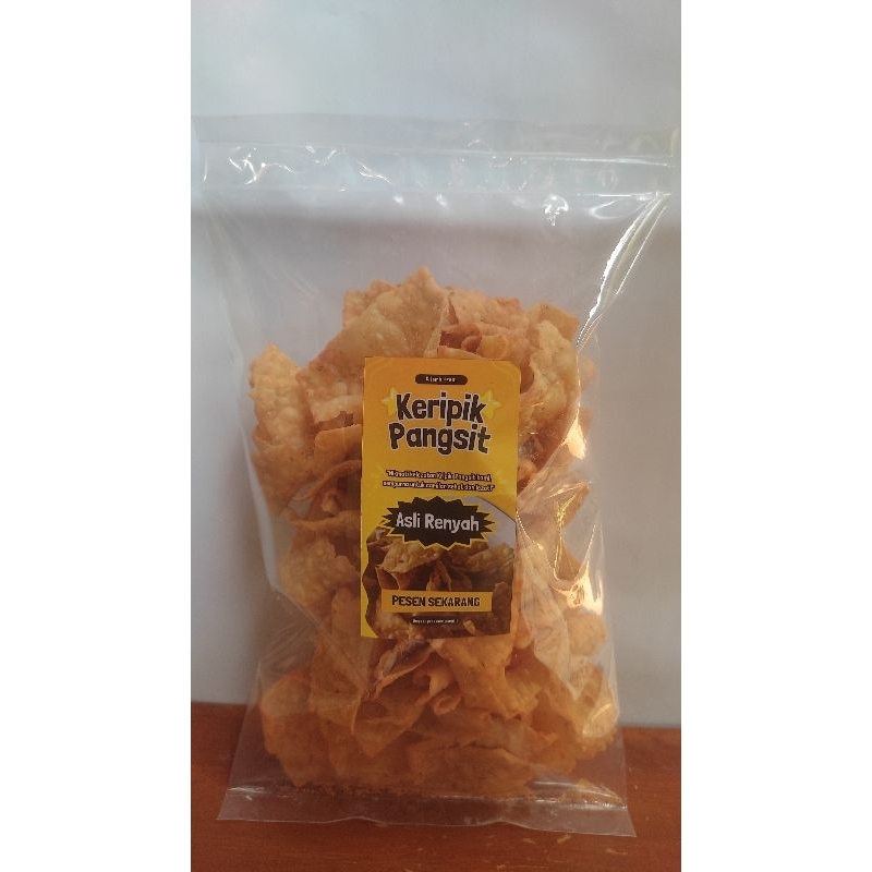 

keripik pangsit keju