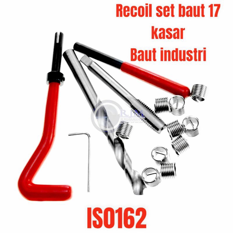recoil set m12x1.75 recoil baut 17 kasar baut industri bukan recoil m6x1.0