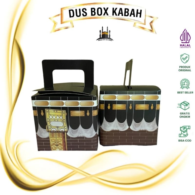 

dus boxx motif kabah oleh oleh haji dan umroh.Isi 25pcs/pack