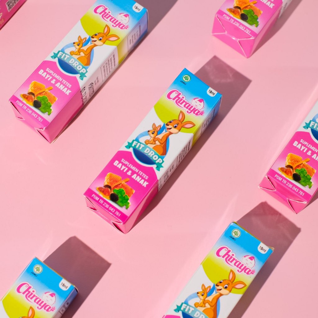 CHIRAYA FIT DROP vitamin anak solusi tumbuh kembang Meningkatkan daya ingat dan kecerdasan otak anak