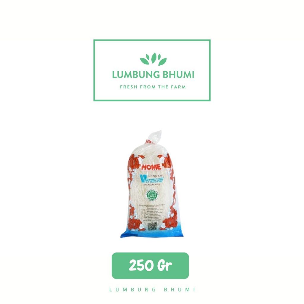 

HOME Soun Longkou Vermicelli 250 Gr 1 Pcs - Lumbung Bhumi