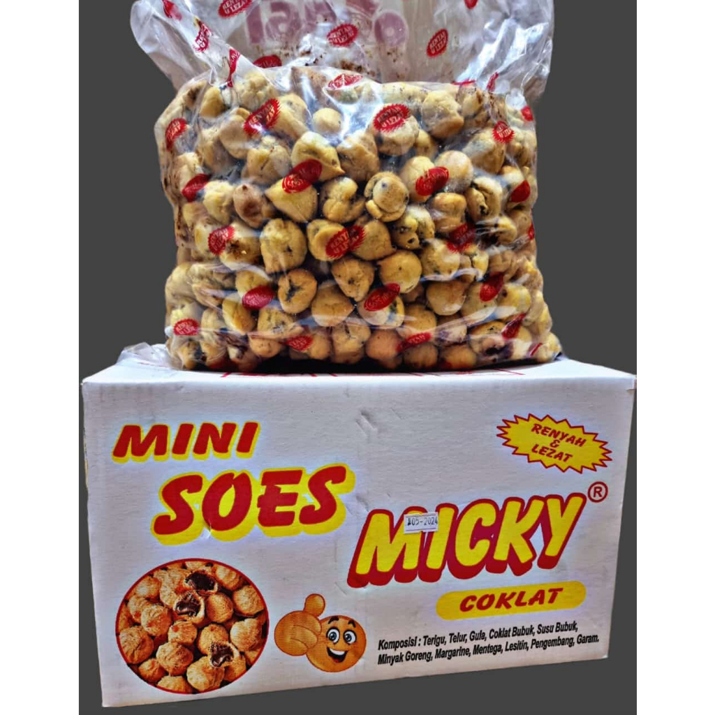 

Soes Micky Soes Coklat ( Isi 2kg )