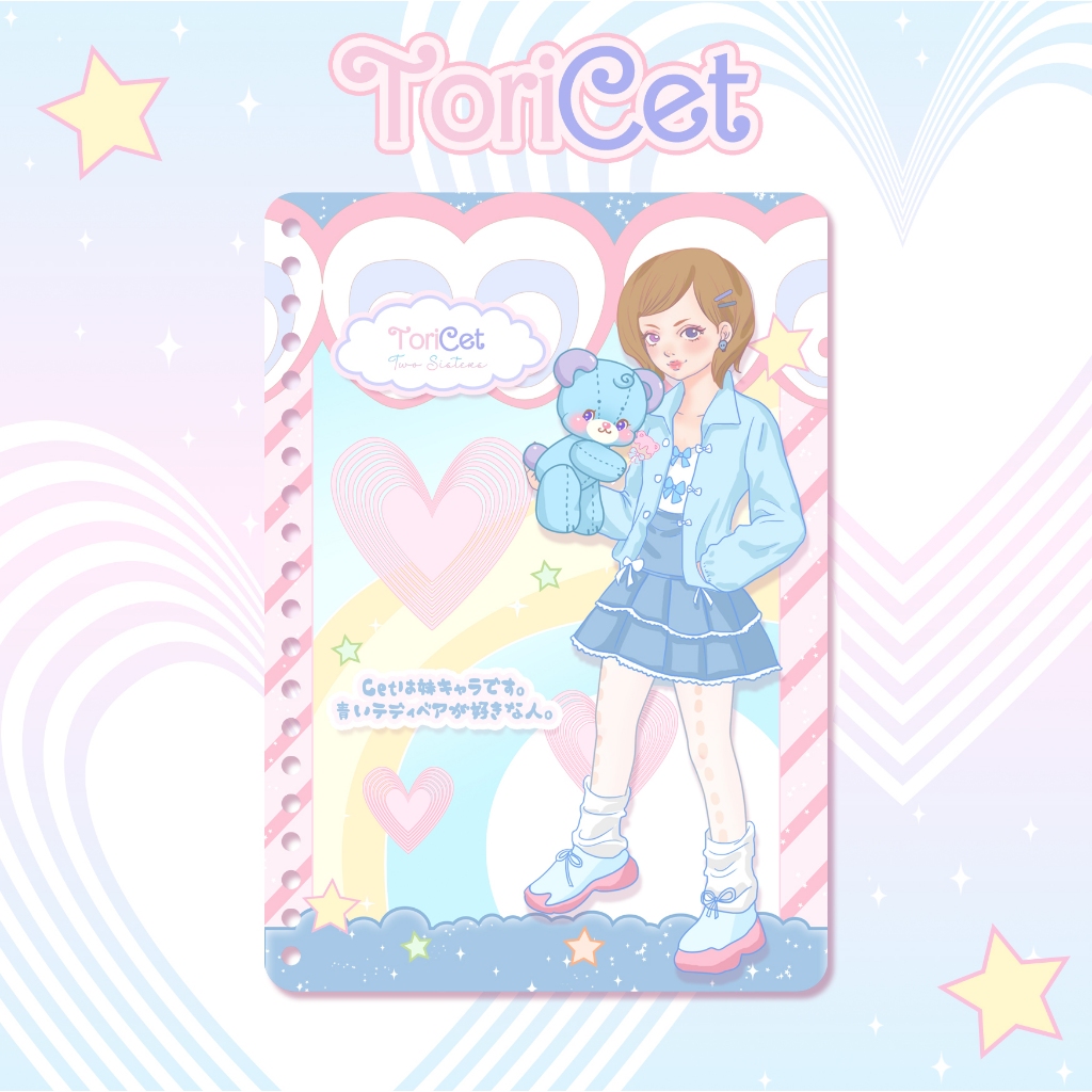 

Loose Leaf / Kertas Binder A5 Toricet -Two sister ( Cet )