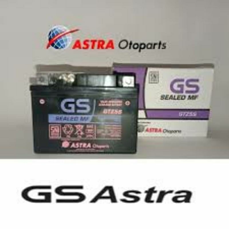 Aki kering matic vario beat scoopy suprax murah GS ASTRA ORIGINAL MURAH original 5 ampere