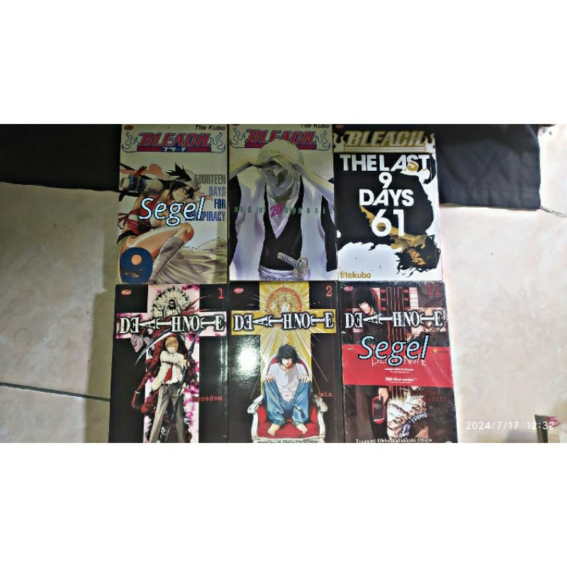 [Kolpri] Komik Bleach/Komik Death Note Cetakan lama