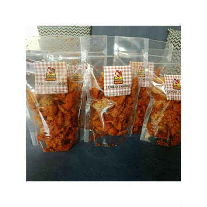 

CHICKEN MONSTER keripik kulit Ayam crispy Pedas Daun Jeruk 100gr