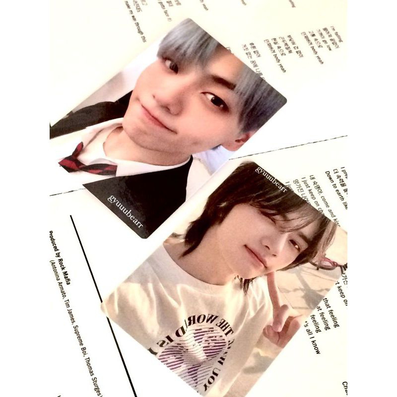 BEOMGYU FLOWER SHOP BDAY BONEKA PRINCE KACAMATA SOOBIN PRINCE PART TIME LD M2U AR SOOGYU PRINTBOX YE