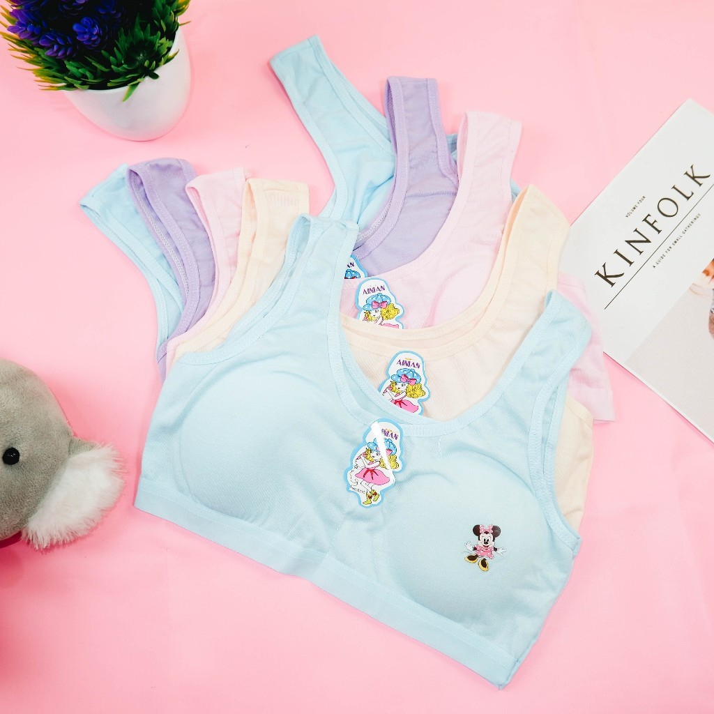 6 Pcs // Miniset Remaja Busa Miniset SD Miniset SMP Miniset Anak Miniset Busa Miniset BH/BRA