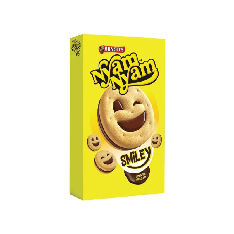 

Nyam Nyam Smiley Coklat 45gr