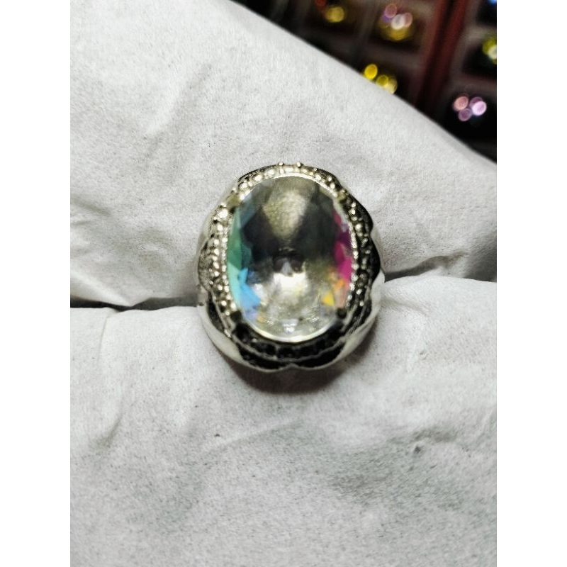cincin batu kalimaya kristal