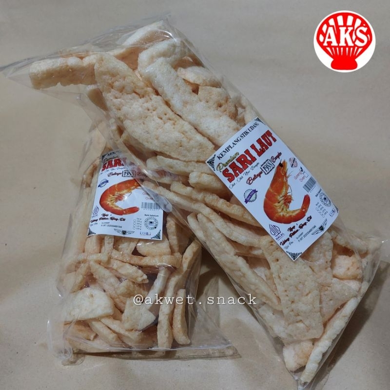 

Kemplang Goreng Udang cap SARI LAUT Premium Makanan khas Bangka