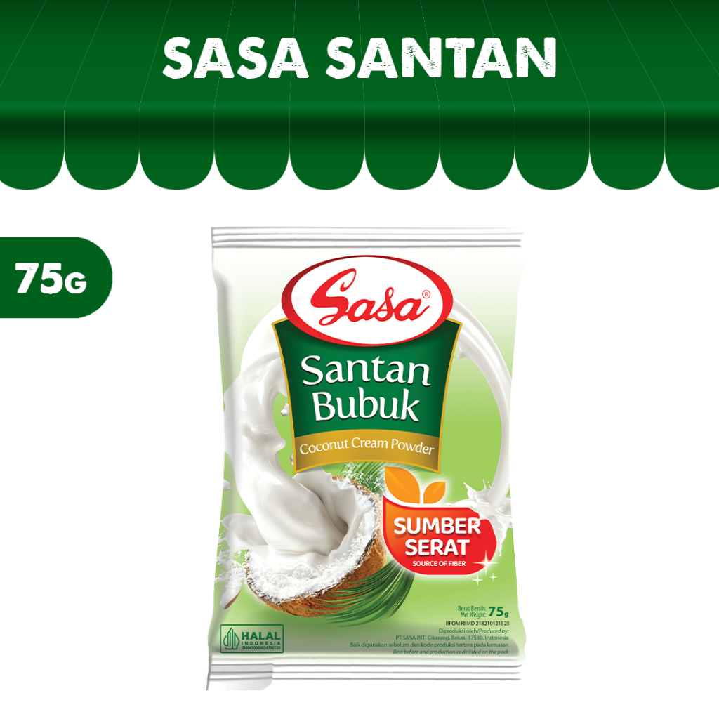 

Sasa Santan Bubuk 75 gr