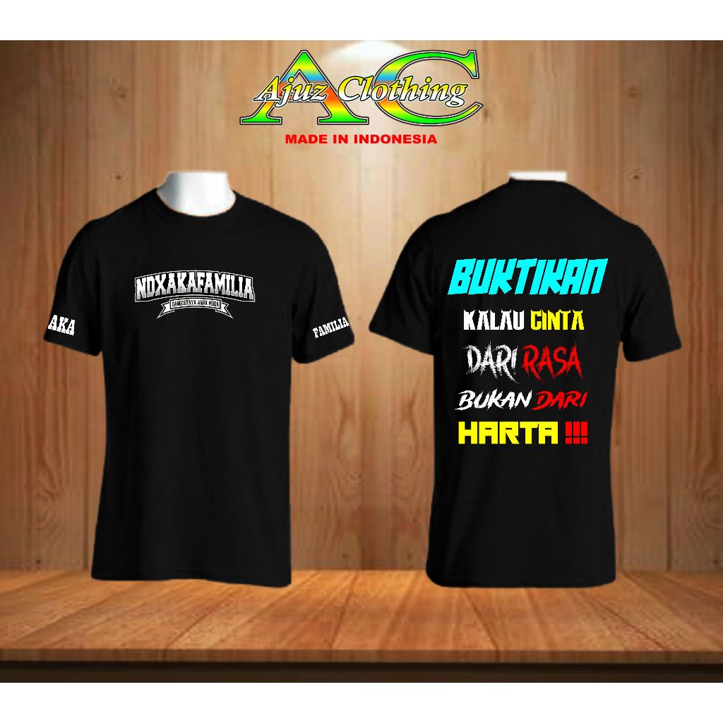 KAOS NDX AKA FAMILIA DANGDUTNYA ANAK MUDA #KaosSablonPremium