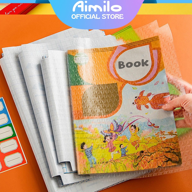

Buy Now READY Aimilo Sampul Buku Plastik PVC Tahan Air Sampul Plastik Lks Film Pelindung Buku Tulis 1 Lembar