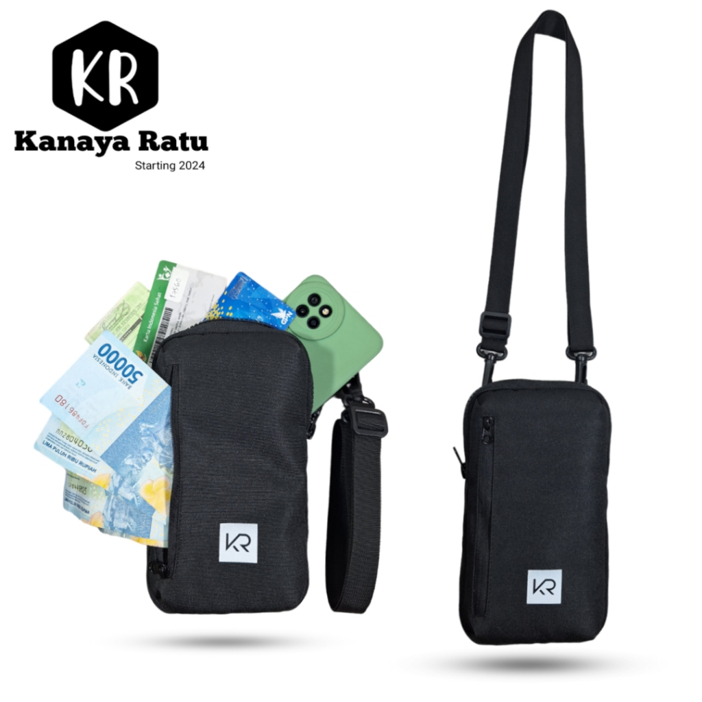 Tas Hp Gantungan Leher Pouch Tas Selempang Mini Original