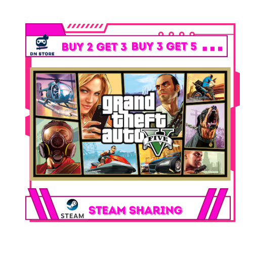 GTA V  PC ORIGINAL | STEAM SHARING