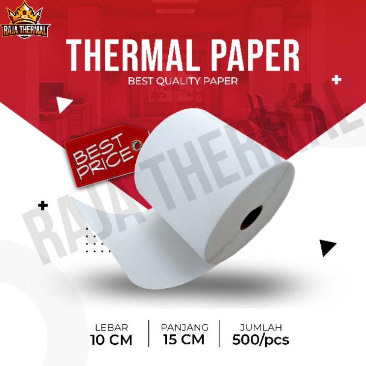 

Discount KERTAS STICKER THERMAL A6 1x15MM STICKER BARCODE PAPER THERMAL