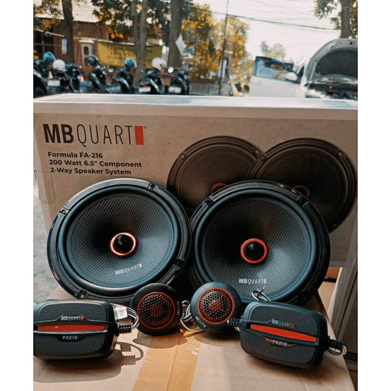 speaker 2 way MB QUART FA 216 6,5 inch speaker split 2 way MB QUART