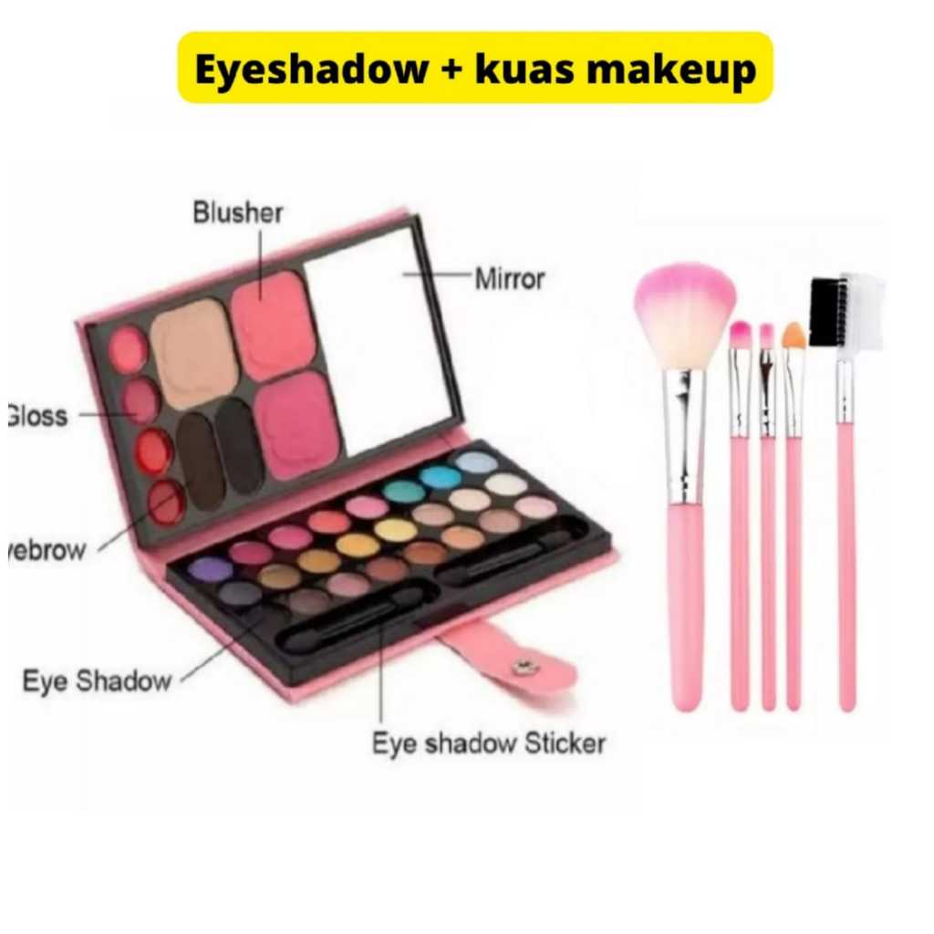 [ 1SET ] MAKE UP LENGKAP MURAH - Makeup 1 Paket Komplit - Make Up Lengkap 1 Set Murah Promo - Kosmet