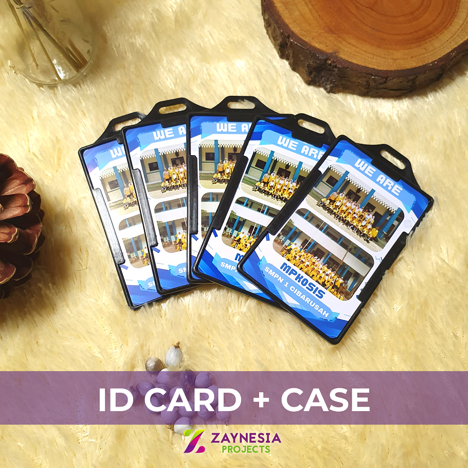 

Zaynesia - Cetak ID Card + Case || Kartu Member/Pelajar/Panitia || Name Tag