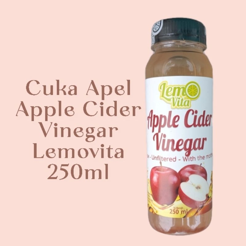 

Cuka Apel Apple Cider Vinegar Lemovita 250ml